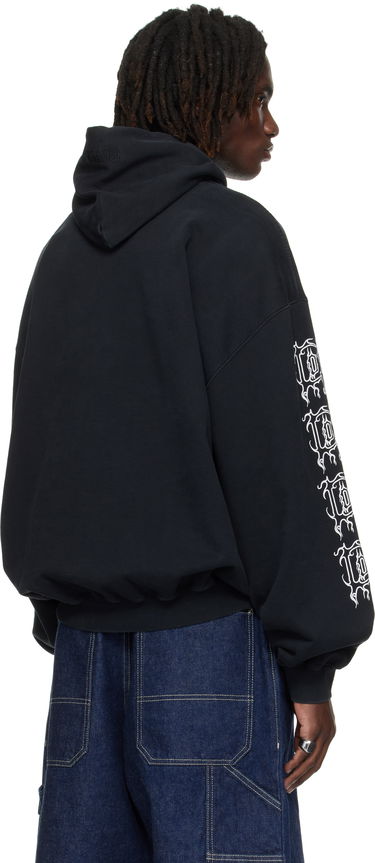 Суитчър VETEMENTS Vetements Cradle Of Filth Logo Oversized Hoodie Черно | UCF76HD100B, 2