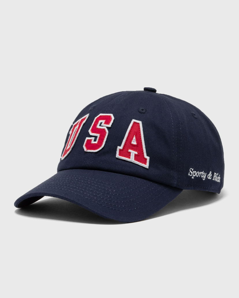 Шапка с козирка Sporty & Rich USA Hat Тъмно синьо | AC040503643BL32