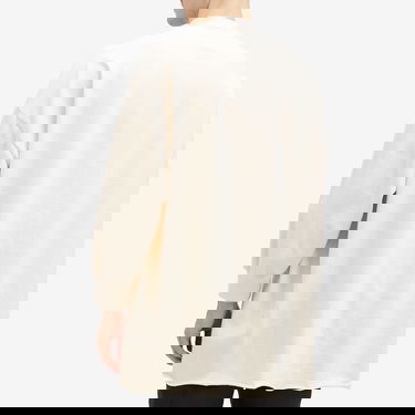 Пуловер Rick Owens Rick Owens Tommy Long Sleeve Heavy Jersey T-Shirt Бежово | RU01E5276-BA-21, 3