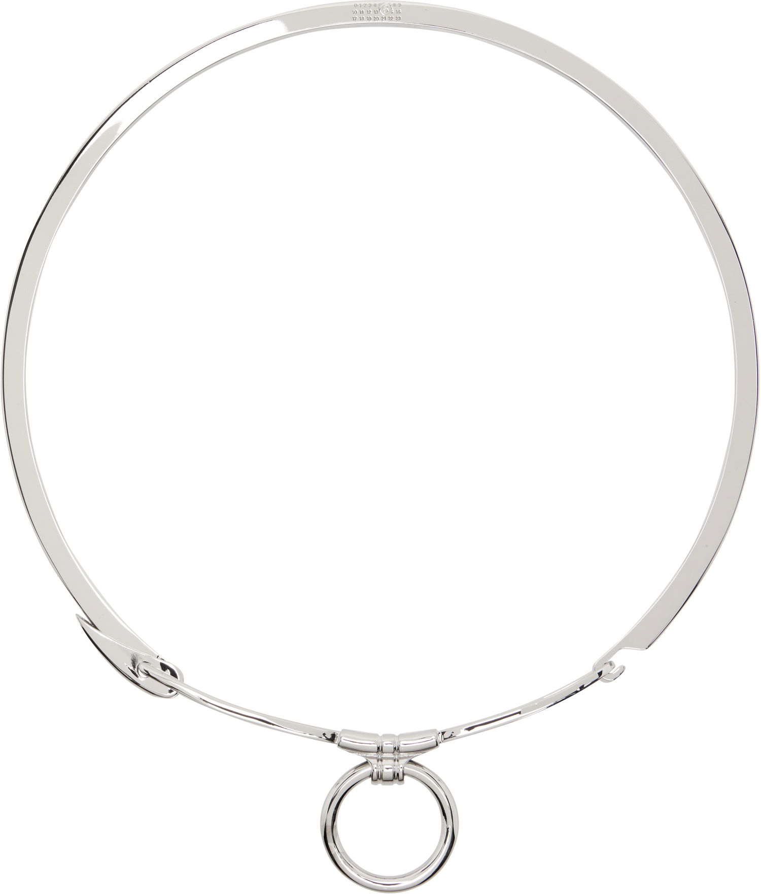 Колие Maison Margiela MM6 Maison Margiela Keychain Choker Металик | SM7UU0077 P7352, 0