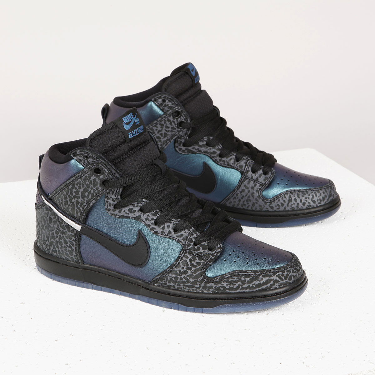 Кецове и обувки Nike SB Black Sheep x Dunk High SB "'Black Hornet" Черно | BQ6827-001, 1