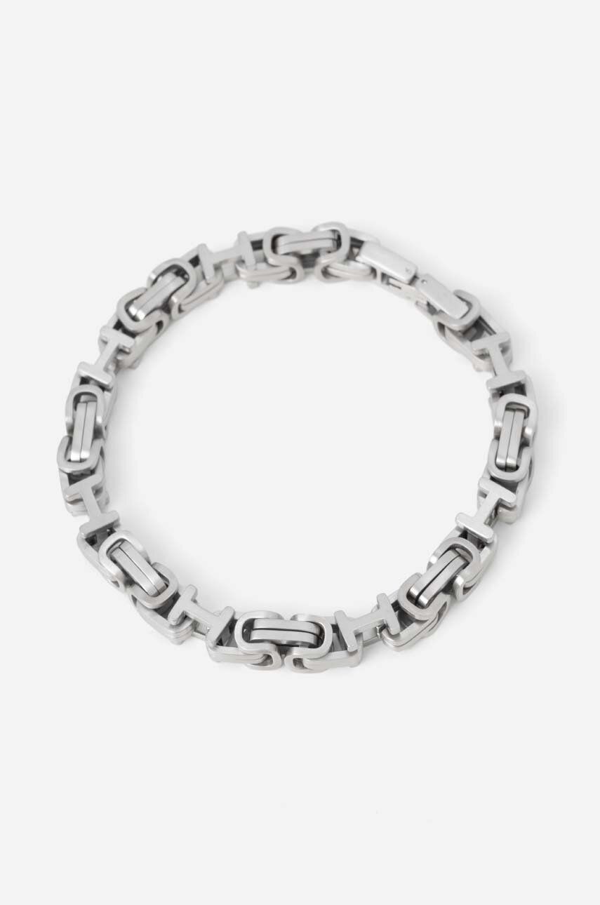 Гривна HELIOT EMIL Silver Chain Bracelet Металик | HE.21.011.SLV11, 0