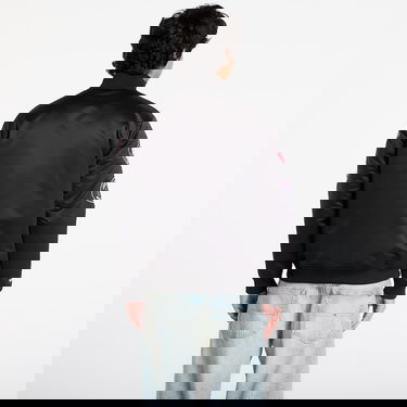 Яке бомбър Mitchell & Ness Blackout Heavyweight Satin Jacket Chicago Bulls NBA Черно | JK15027-CBUBLCK, 4