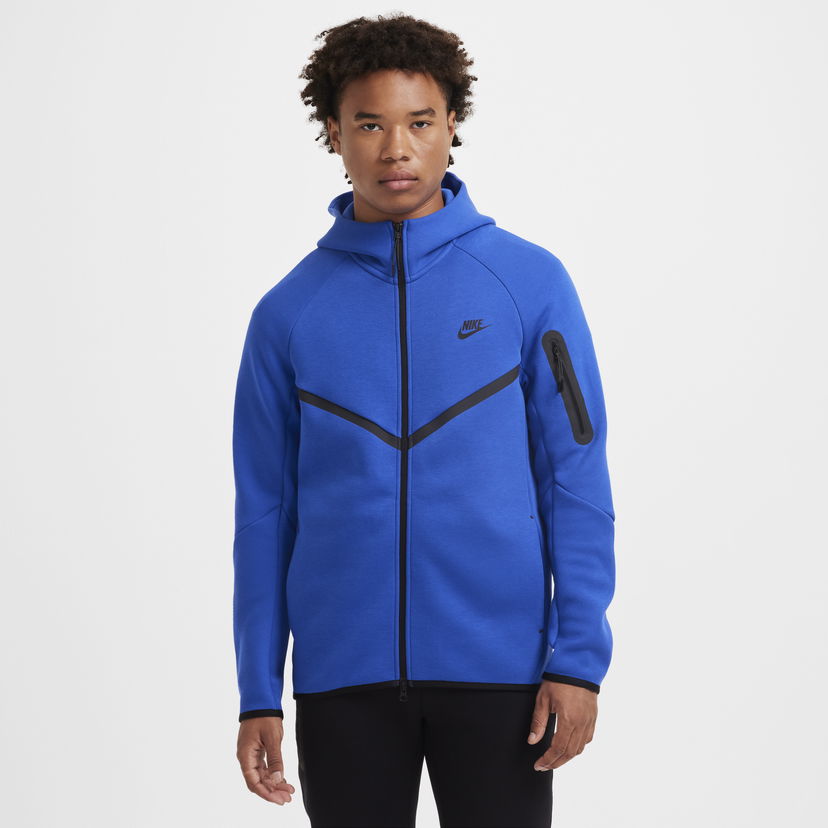 Суитчър Nike Tech Windrunner Full-Zip Hoodie Синьо | HV0949-480