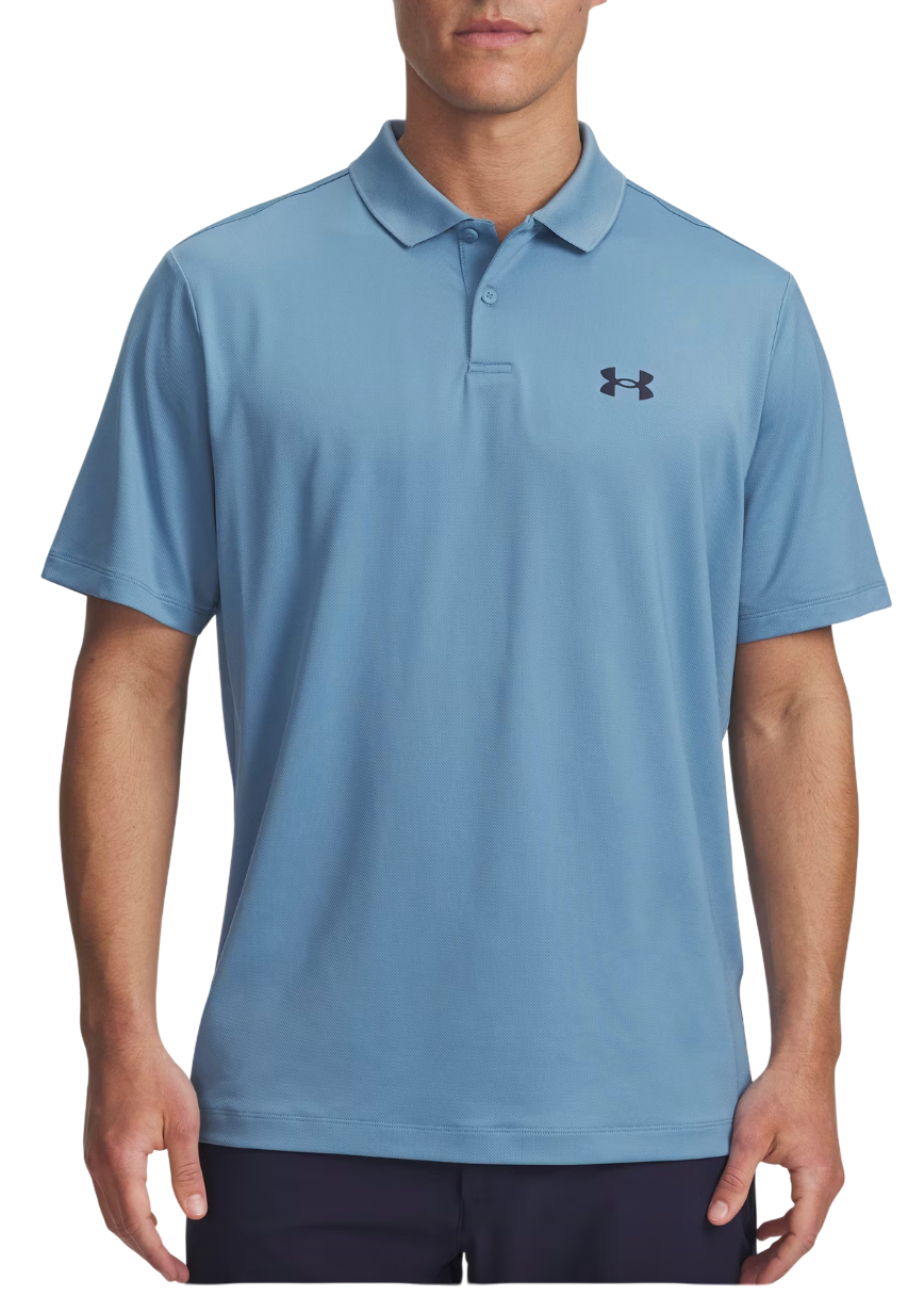 Поло тениска Under Armour Matchplay Performance Polo Синьо | 1377374-418, 0
