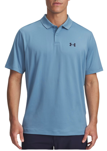 Поло тениска Under Armour Matchplay Performance Polo Синьо | 1377374-418, 0