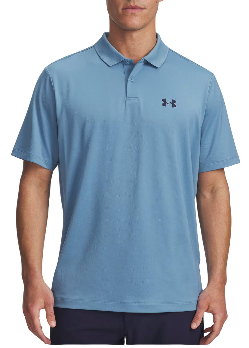 Поло тениска Under Armour Matchplay Performance Polo Синьо | 1377374-418