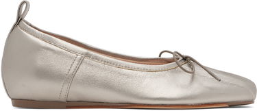 Pокля Simone Rocha Simone Rocha Classic Pleated Ballerina Flats Металик | RMP23 0797, 0
