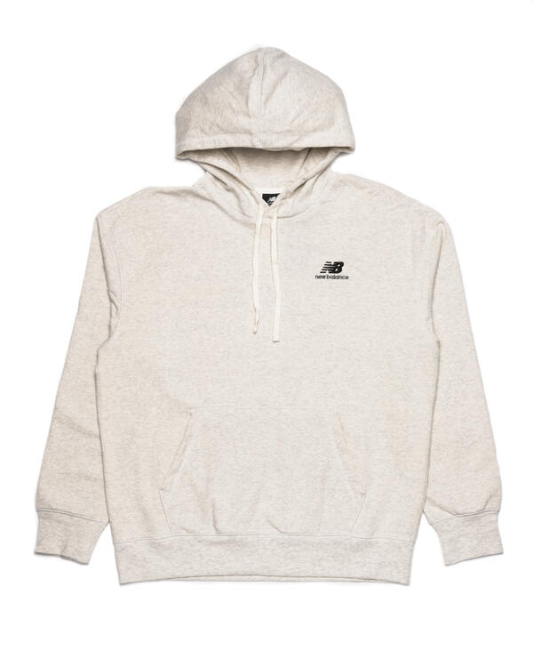 Суитчър New Balance Essentials PO Hoodie Бяло | UT21500_SAH, 0