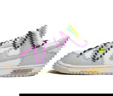 Кецове и обувки Nike Off-White x Dunk Low "Lot 21 of 50" Сиво | DM1602-100, 0