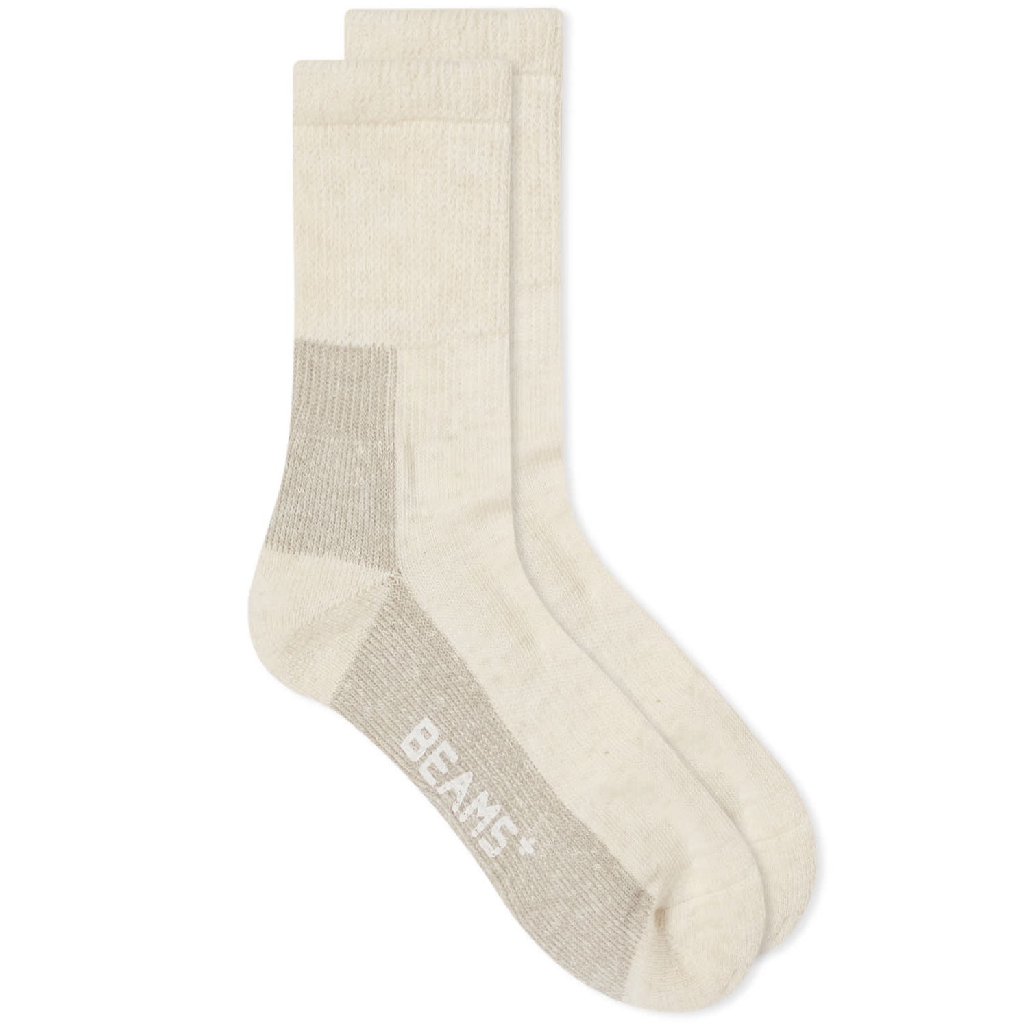 Чорапи BEAMS Beams Plus Outdoor Socks Бежово | 3843-0018-479-09, 0