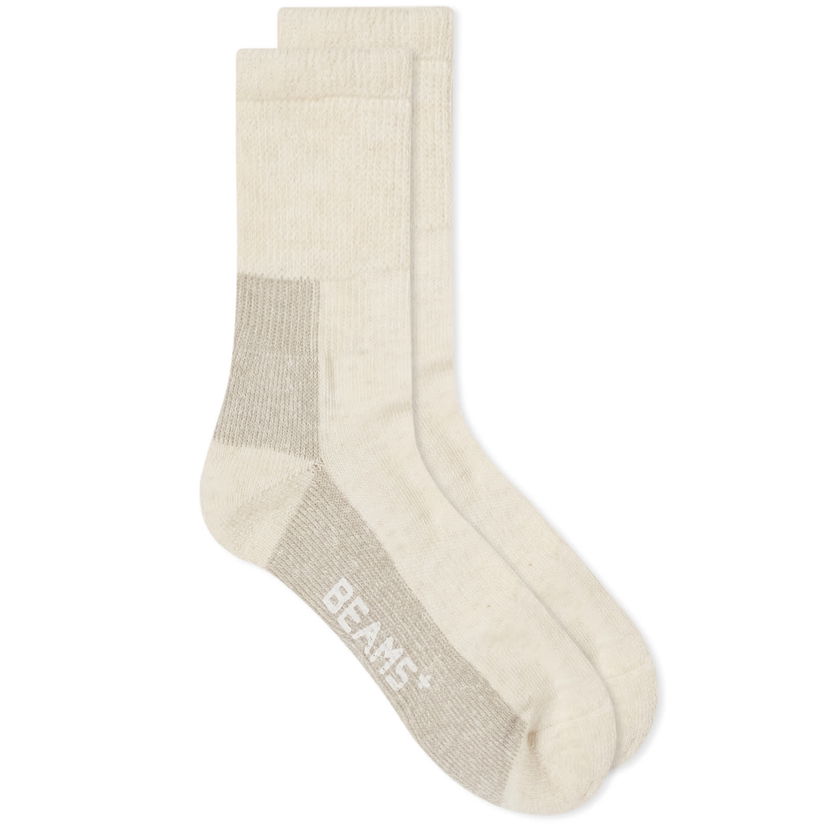 Чорапи BEAMS Beams Plus Outdoor Socks Бежово | 3843-0018-479-09