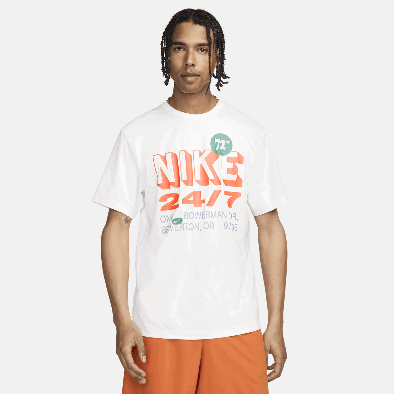 Тениска Nike Hyverse Dri-FIT UV Бяло | FN3988-133, 0