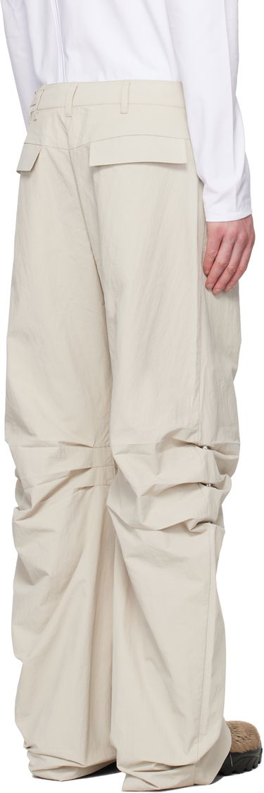 Панталони HELIOT EMIL HELIOT EMIL Ferro Gathered Trousers Бежово | SS25_M_10_193_ST18, 2
