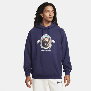 Суитчър Nike LeBron Pullover Fleece Hoodie Тъмно синьо | FB7123-555, 0