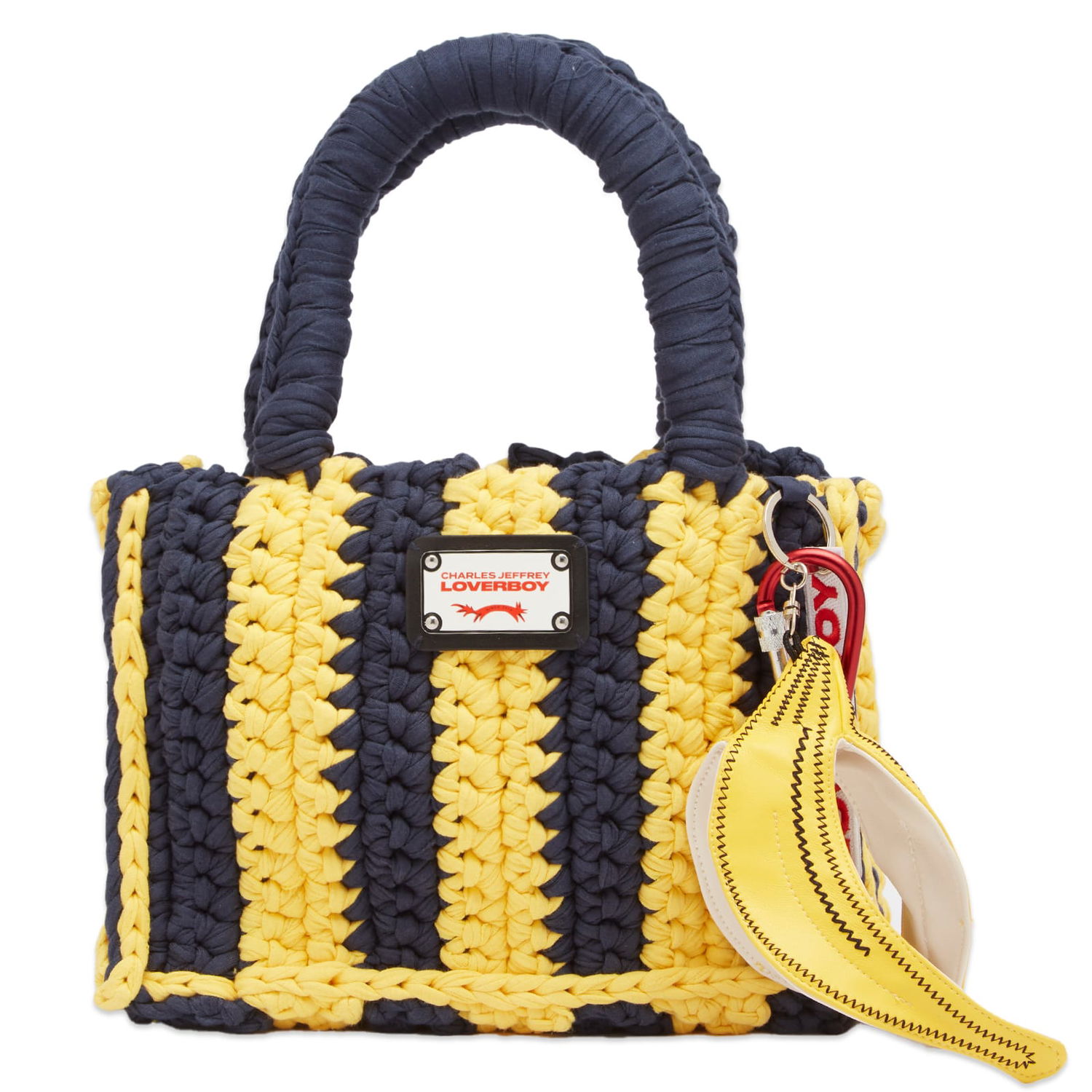 Голяма пазарска чанта Charles Jeffrey Loverboy Charles Jeffrey Loverboy Knitted Bucket Bag Многоцветен | 054120203, 1