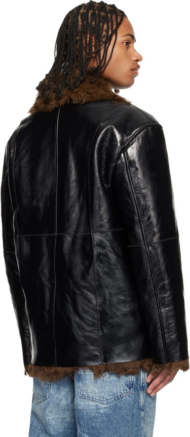 Яке Diesel L-Harnett Reversible Shiny Shearling Jacket Кафяво | A18586-0LKCQ-9XXA, 2