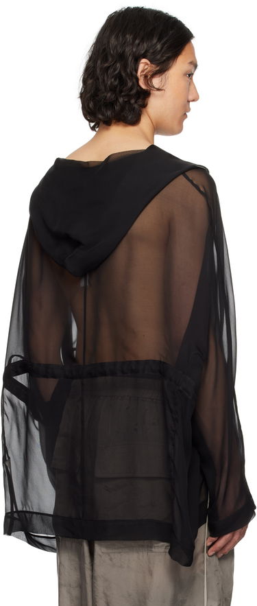 Пуловер Rick Owens Rick Owens Hollywood Hooded Tunic Черно | RR01E5702 S, 2