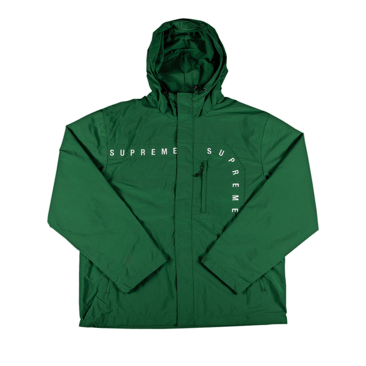 Яке Supreme Curve Logos Ripstop Jacket Зелено | FW20J81 OLIVE, 0