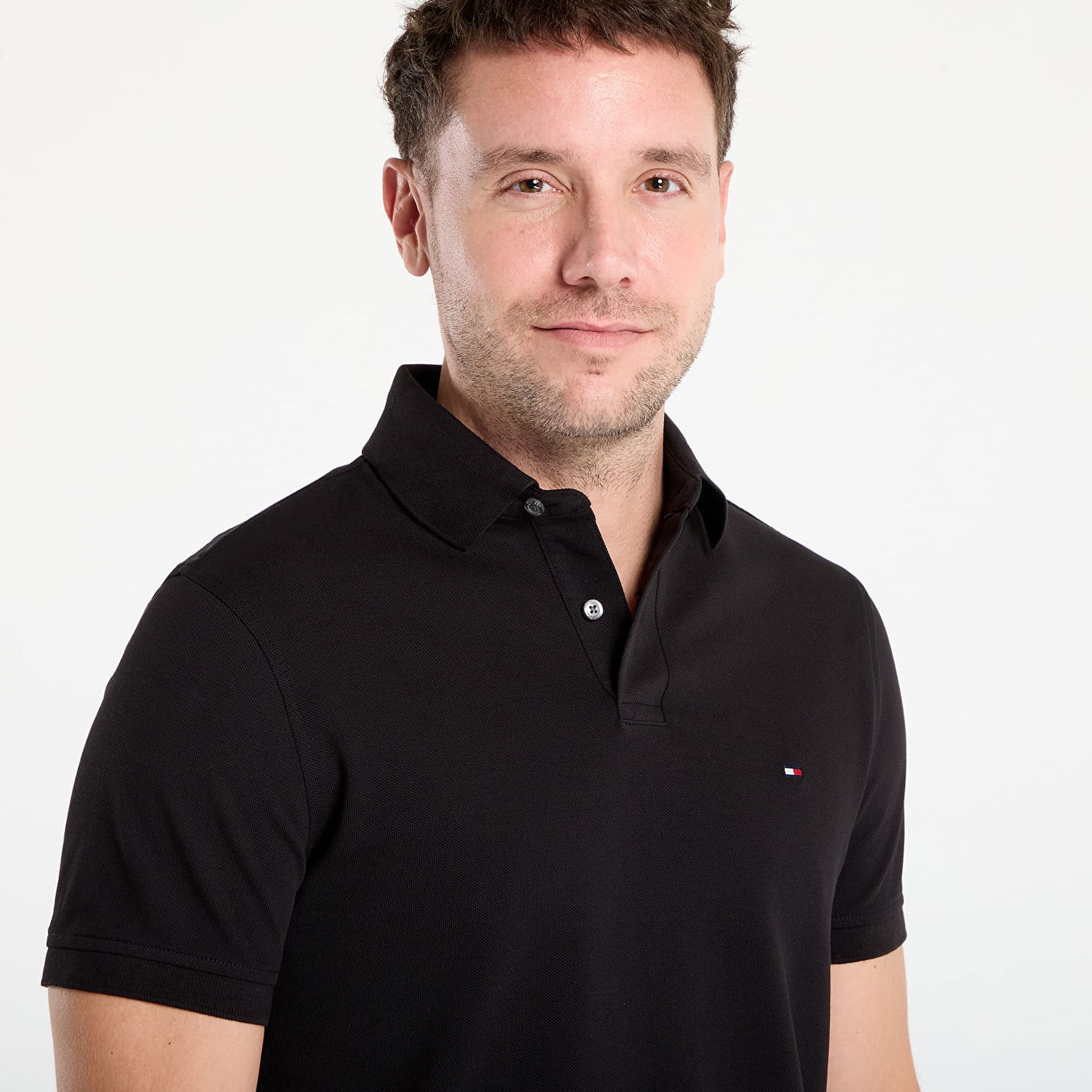 Поло тениска Tommy Hilfiger Tommy Hilfiger 1985 Regular Polo Shirt Черно | MW0MW17770 BDS, 1