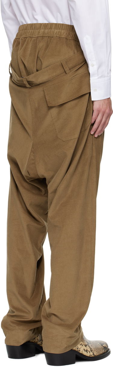 Панталони Vivienne Westwood Vivienne Westwood Builder Drop Crotch Corduroy Trousers Кафяво | 2F01001R-W0186-, 2