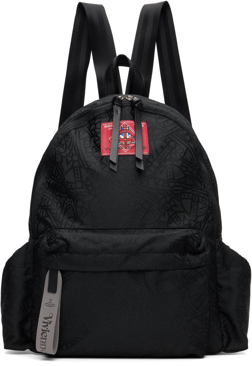 Раница Vivienne Westwood Vivienne Westwood Tangled Orb Jacquard George Backpack Черно | 4A020006U-W016Q-