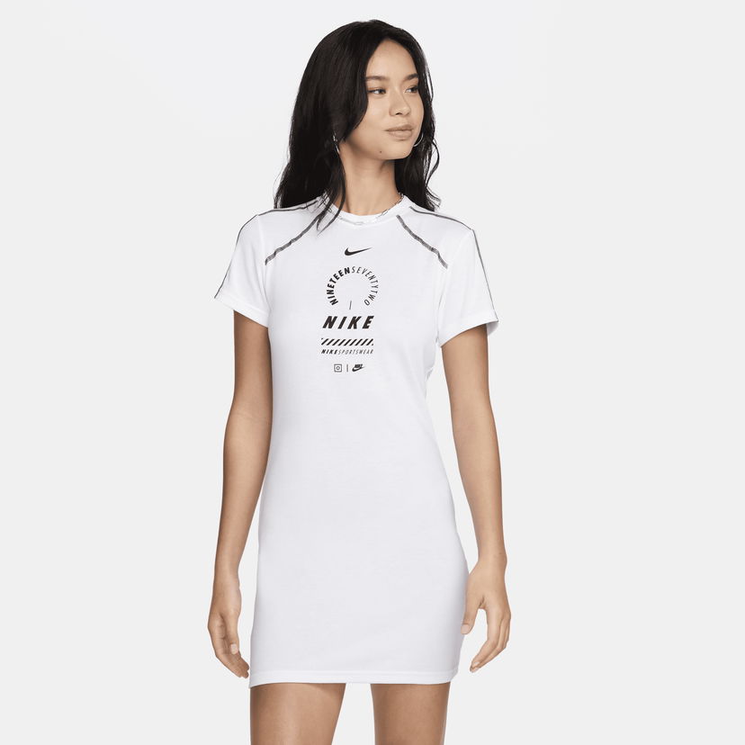 Pокля Nike Sportswear Dress Бяло | HF5955-100