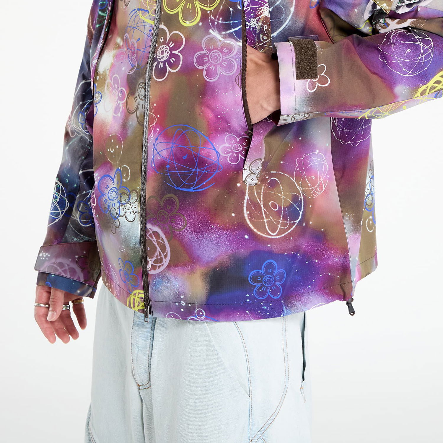 Ветровка KENZO KENZO x FUTURA 2000 Short Windbreaker Многоцветен | FF65BL1779ND.50, 1