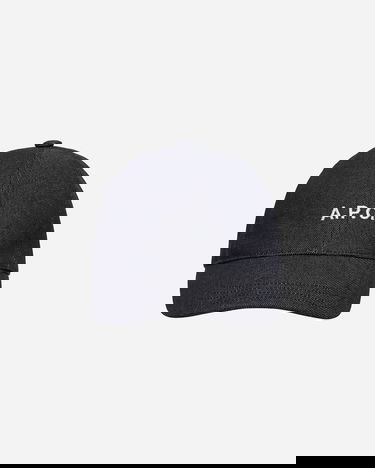 Шапка с козирка A.P.C. Denim Logo Cap Тъмно синьо | COCSX-M24069-IAI, 2