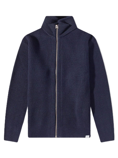 Hagen Cotton Full Zip Knit