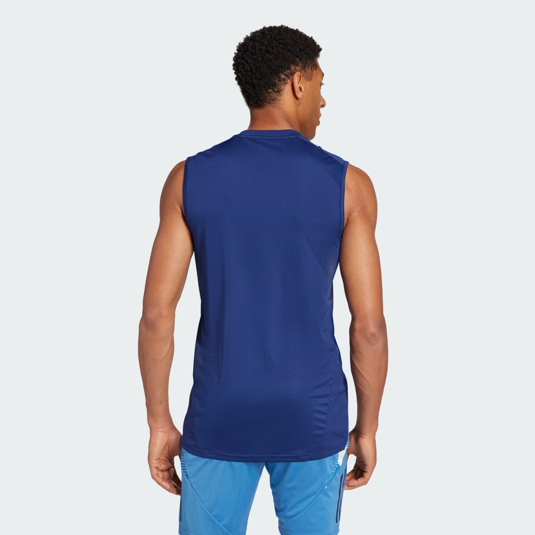 Потник adidas Performance Training Sleeveless Tank Top Синьо | JC7170, 1