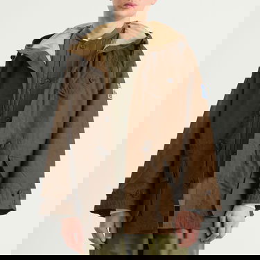 Парка Universal Works British Waxed Cotton Boston Parka Jacket Кафяво | P33003-BRN, 2