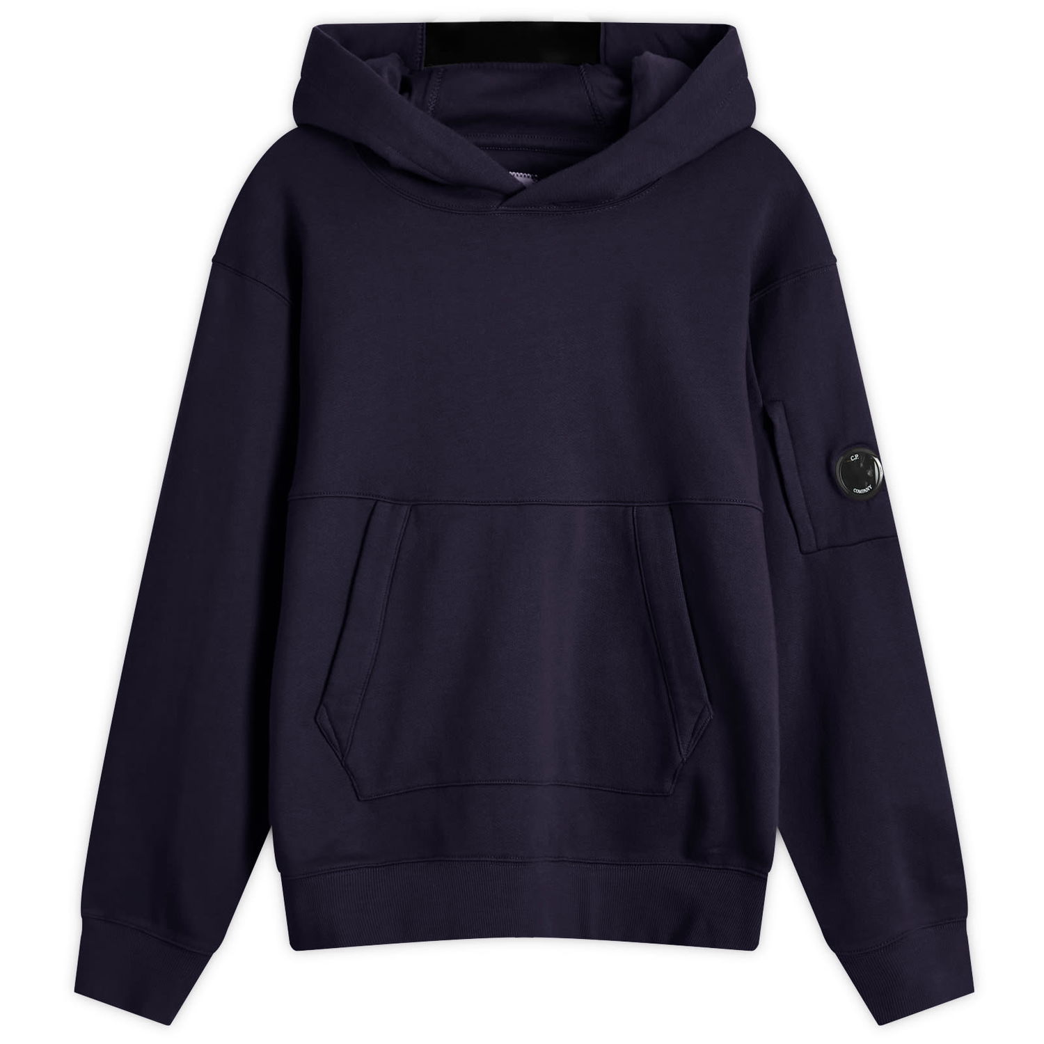 Суитчър C.P. Company Diagonal Raised Lens Hoody Черно | CMSS024A-005086W-888, 0