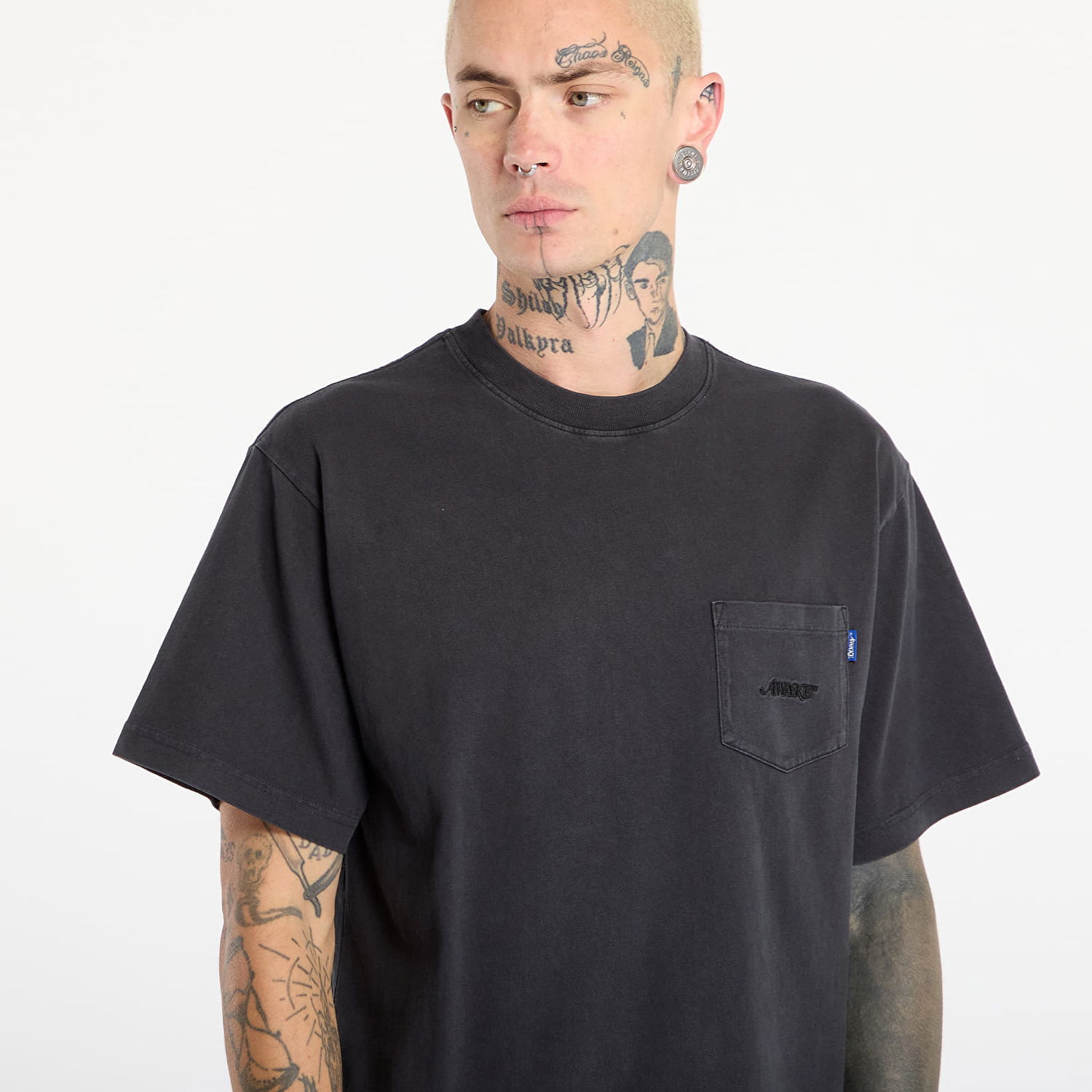 Тениска Awake NY Awake NY Pocket T-shirt Черно | AWK-FW25-TP007-BLK, 1
