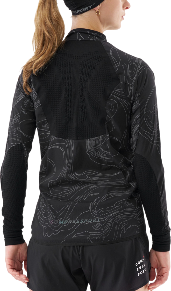 Ветровка Compressport Hurricane Windproof Jacket Черно | ajvw11079047, 1