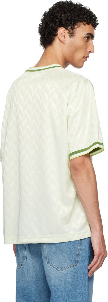Тениска MAISON KITSUNÉ Maison Kitsuné Jacquard Flash Fox Oversize T-Shirt Бежово | OM00118KJ7021, 2