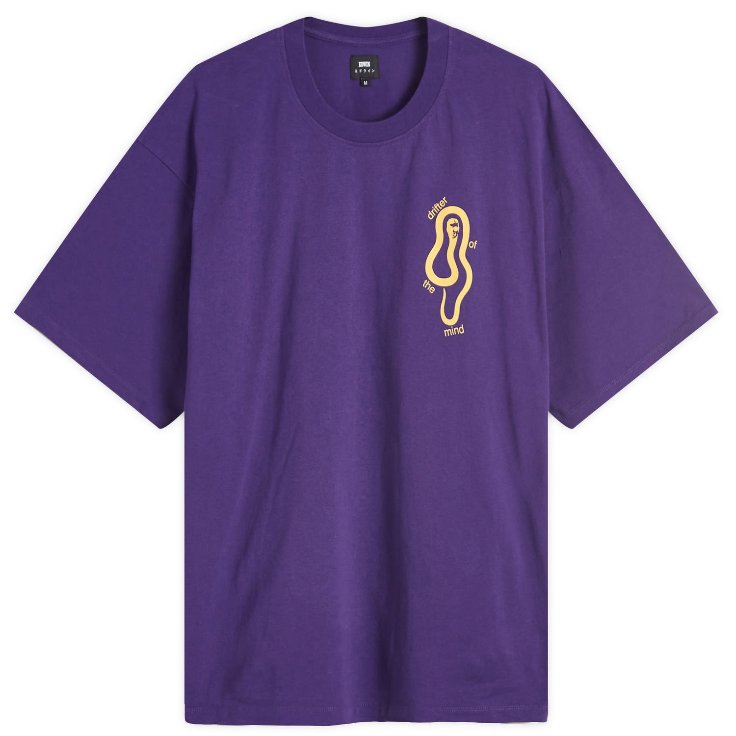 Тениска EDWIN Mind Drifter T-Shirt Лилаво | I034167-2L267, 0