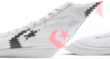 Кецове и обувки Converse Pro Leather High "Summer Drip - White University Red" Бяло | 170900C, 0