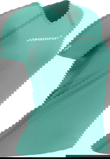 Тениска Compressport Training Logo T-Shirt Зелено | atsw4315053, 0
