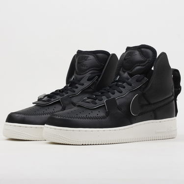 Кецове и обувки Nike Air Force 1 High Public School New York Черно | AO9292-002, 1
