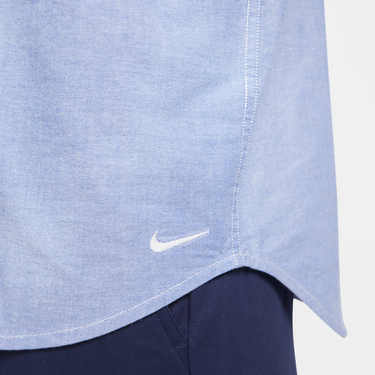 Риза Nike Life Long-Sleeve Oxford Button-Down Shirt Синьо | FN3125-101, 3
