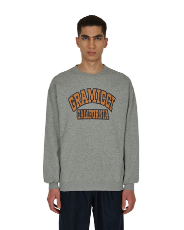 Суитчър GRAMICCI Logo Crewneck Sweatshirt Сиво | GUJK-21F081 HEATHERGREY, 4