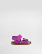 Dolce & Gabbana Majolica-Print Thermo-Rhinestone Sandals