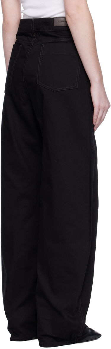Дънки LEMAIRE Lemaire High Waisted Curved Jeans Черно | PA1264 LD1055, 2