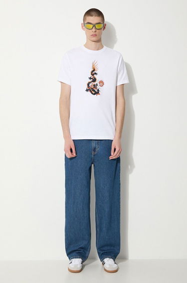Тениска Maharishi Maharishi Original Dragon Graphic T-Shirt Бяло | 5125.WHITE, 1