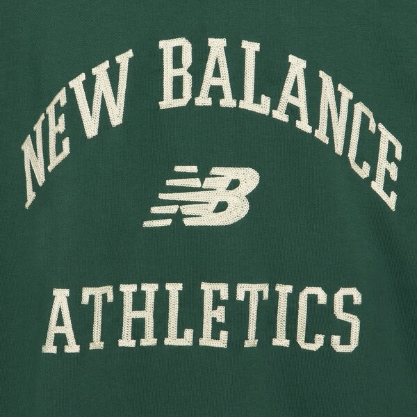 Суитчър New Balance Athletics Varsity Crew Sweatshirt Зелено | MT33550NWG, 1