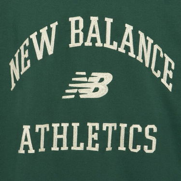 Суитчър New Balance Athletics Varsity Crew Sweatshirt Зелено | MT33550NWG, 1