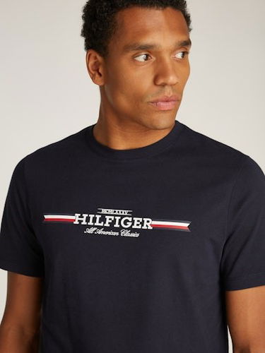 Тениска Tommy Hilfiger S/S T-Shirt Синьо | MW0MW36480DW5, 2