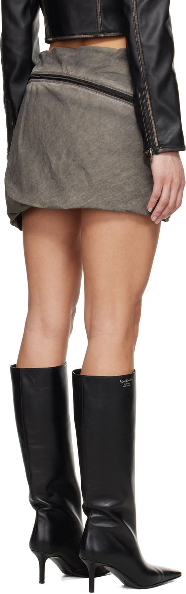 Пола Diesel Diesel O-Rigin Miniskirt Сиво | A16039 0IQAX, 2