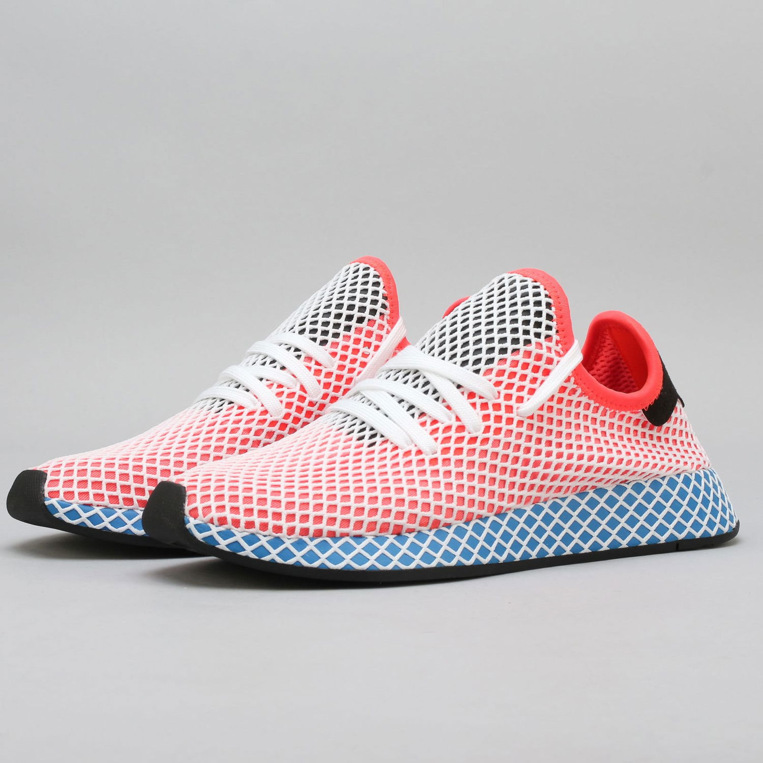 Кецове и обувки adidas Originals Deerupt Runner Червено | CQ2624, 1